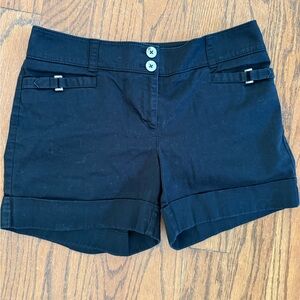 White House Black Market Black Women's shorts